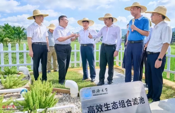 海南省委書(shū)記馮飛、省長(zhǎng)劉小明視察三亞資源化利用試點(diǎn)項(xiàng)目